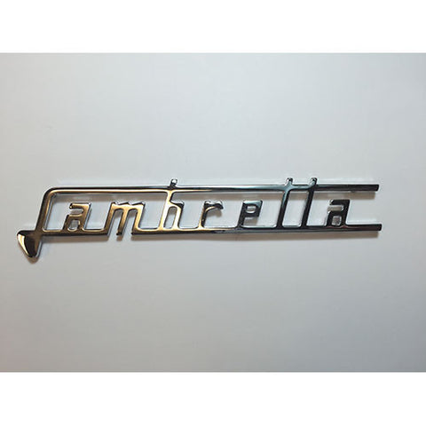 Lambretta Legshield Badge - "Lambretta" - Special / X200 / X150 Models - Scootopia