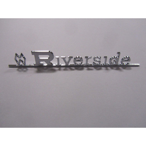 Lambretta: Legshield Badge - "Riverside" - Li 125 Series 3 USA