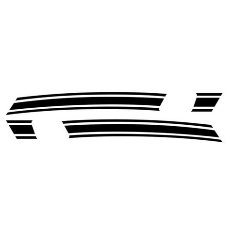Lambretta: GP Side Panel Strip Set - BLK