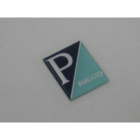 Vespa: Badge - Legshield - Piaggio Shield - Clear Plastic