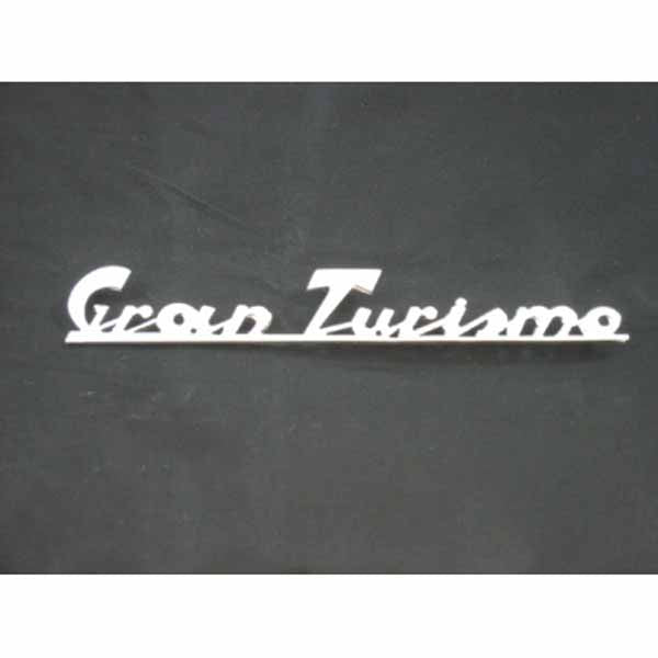 Vespa - Rear Frame Badge - "Gran Turismo" - Script
