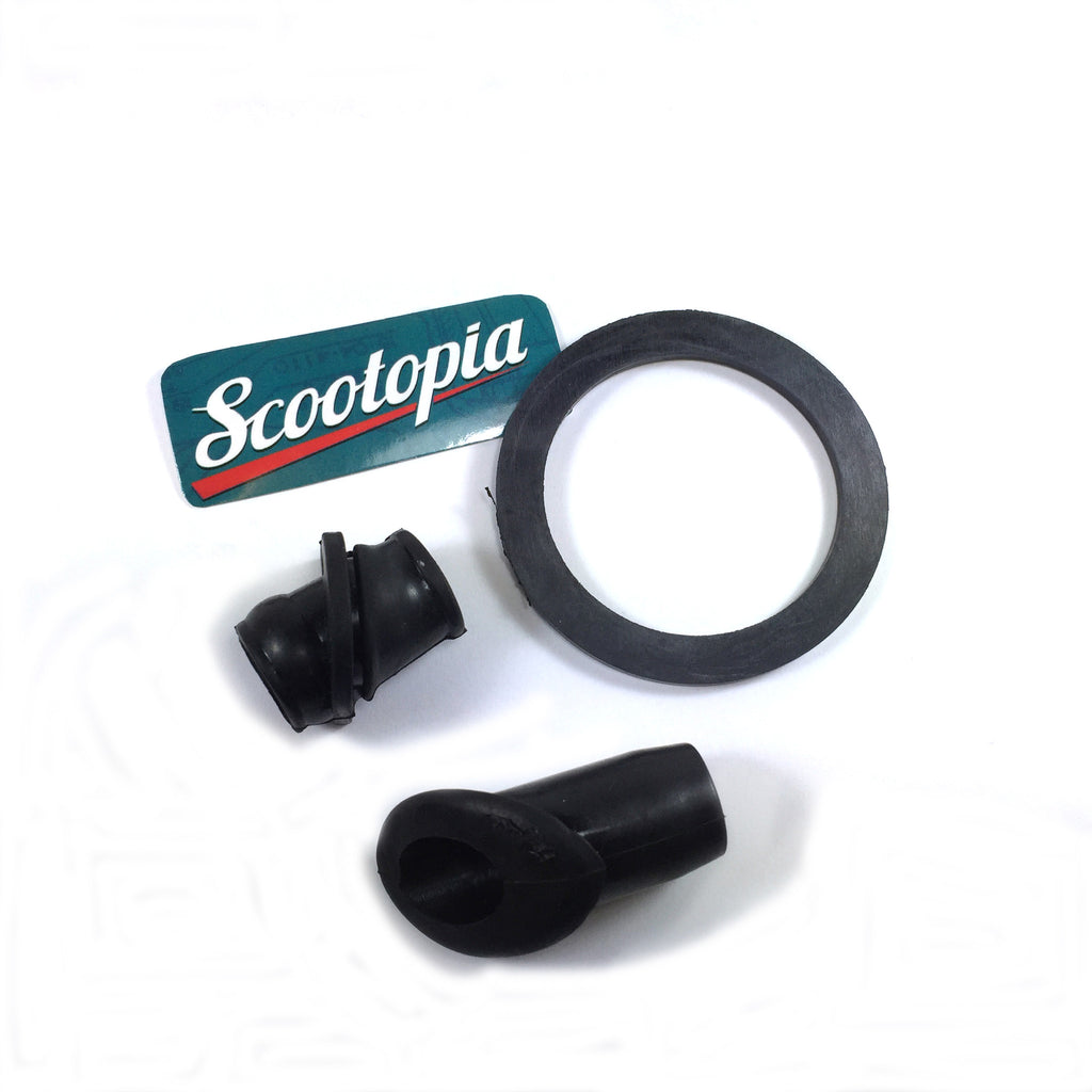 Vespa Rubber Kit - Gas Tank Fuel Supply Rubber Grommet - Scootopia