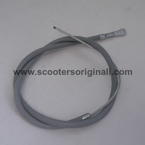 Vespa: Cable, Complete - Rear Brake with Eyelet