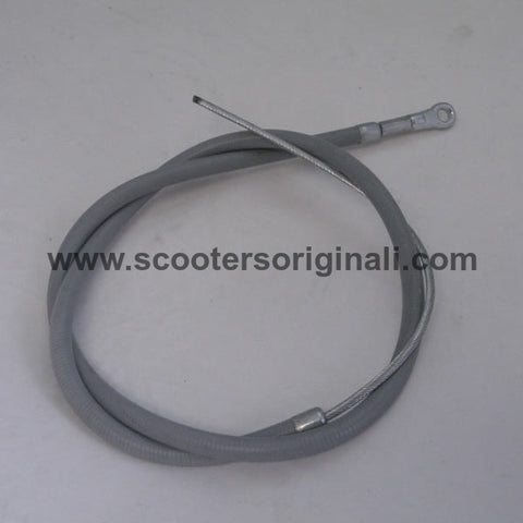 Vespa: Cable, Complete - Rear Brake with Eyelet