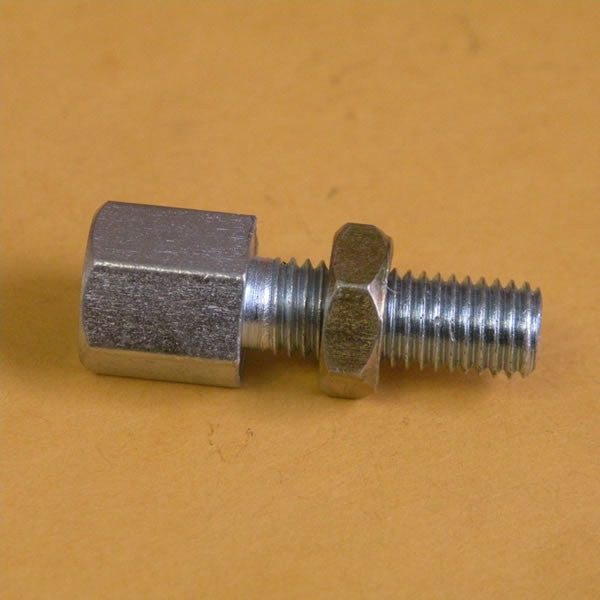 Vespa: Adjuster Screw with Nut - Rear Brake