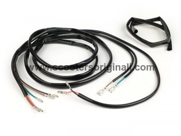 Lambretta Wiring Loom - Electronic Ignition - Black - BGM