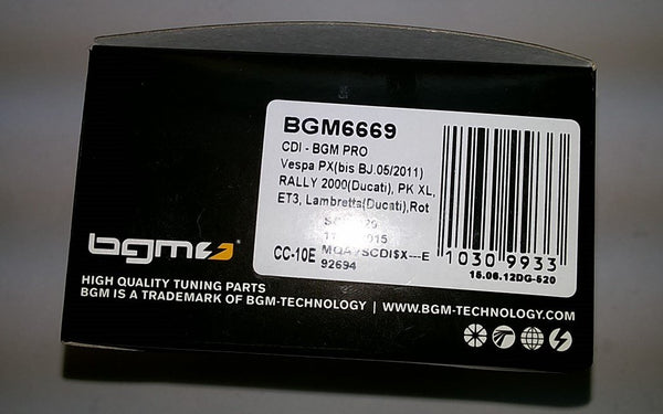 Vespa & Lambretta Electronic Ignition CDI - P200e / PX - BGM