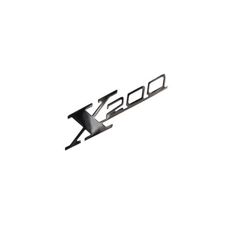 Lambretta Legshield Badge - "X200" - Special X200 - Scootopia